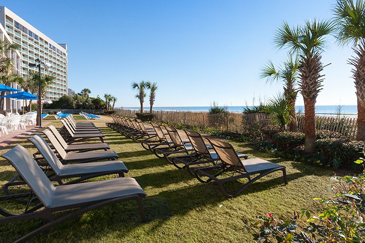 Lounge around and soak up the sun on the extended outdoor pool deck. We have numerous comfortable lounge chairs at your disposal with a variety of angles on the spectacular ocean view.